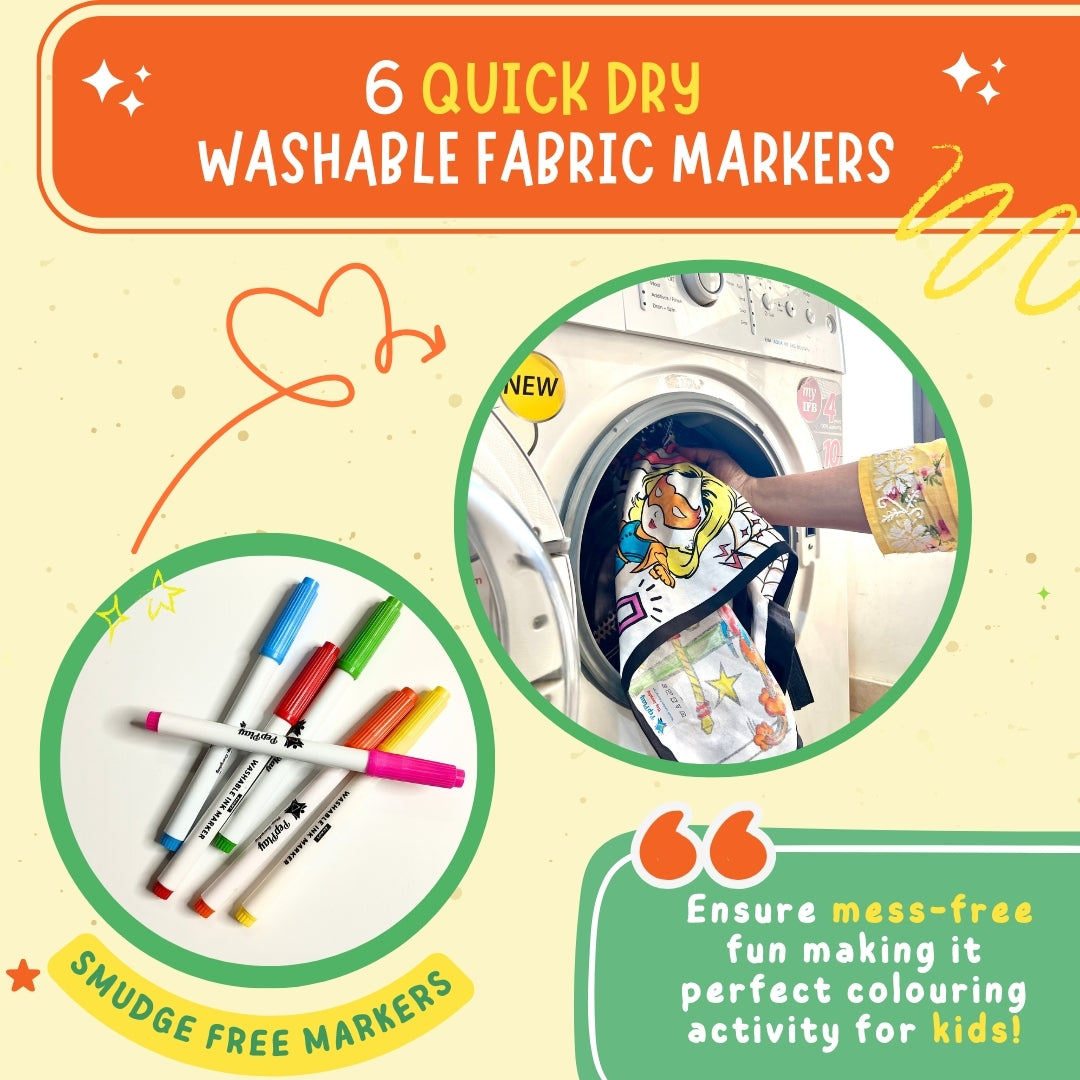 Washable Fabric Markers