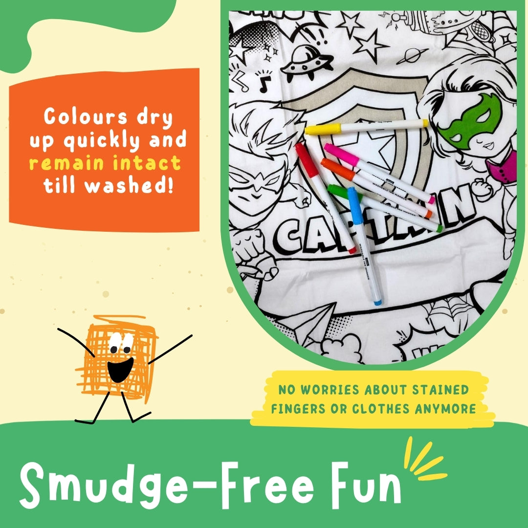 Washable Fabric Markers