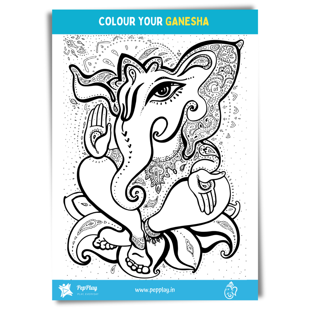 Colour Your Ganesha