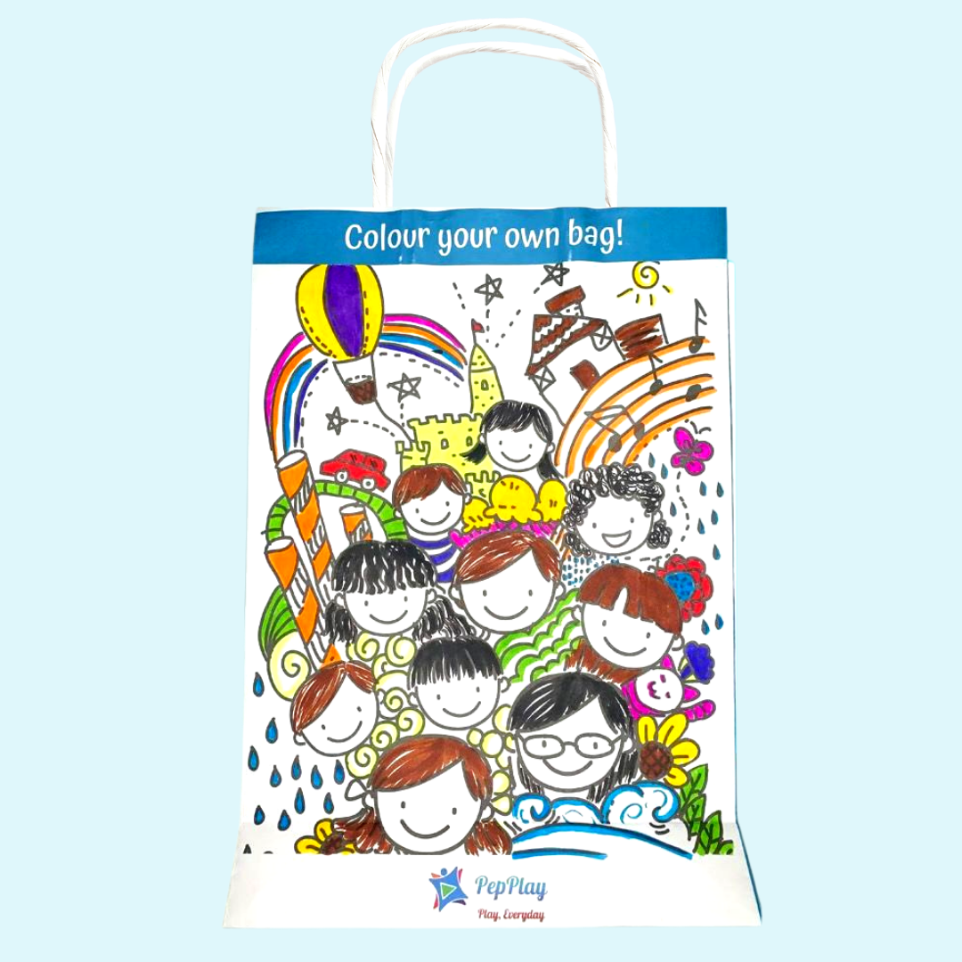 Colour Me Paper Bag – Friends