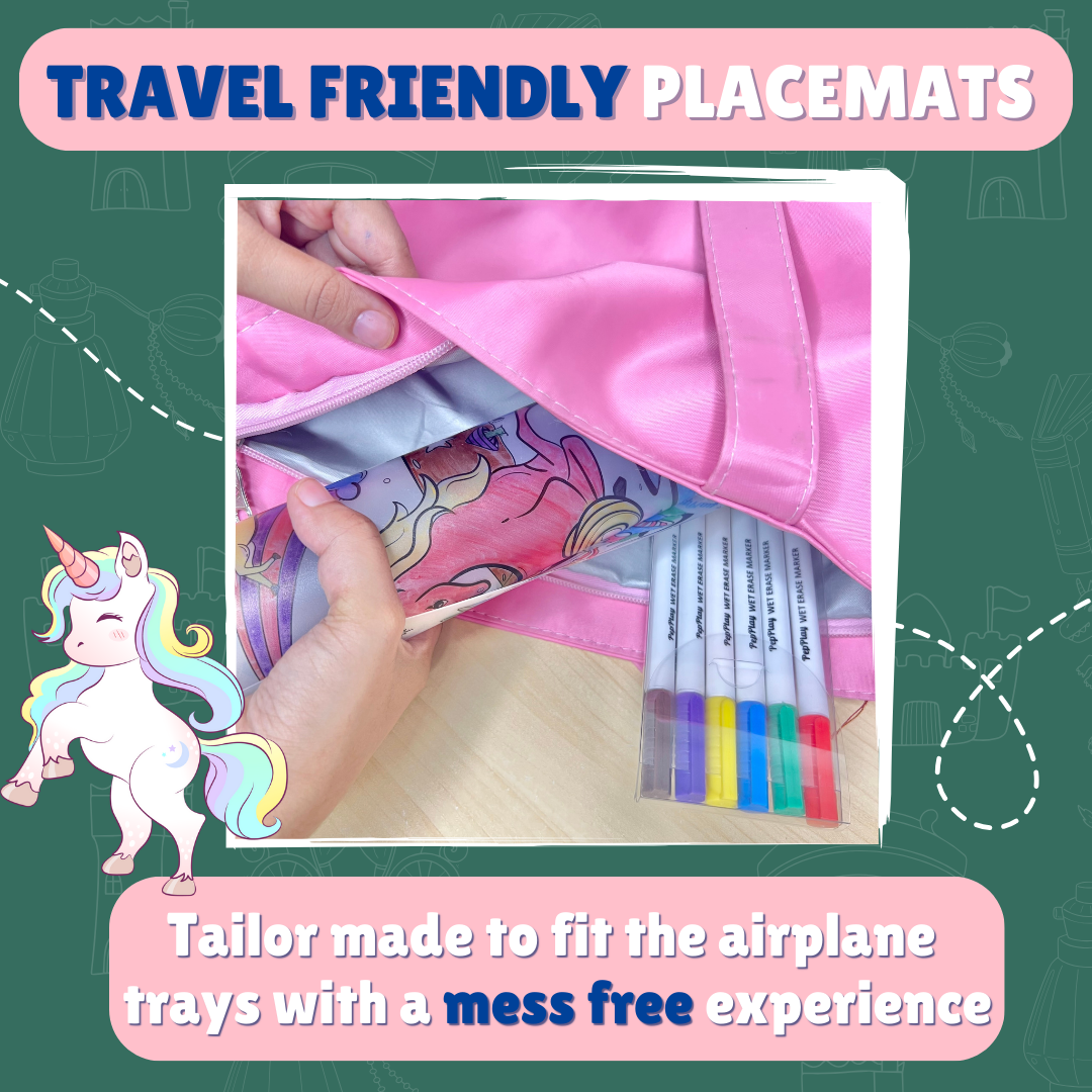 Doodle Placemats Travel Set – Magical Land