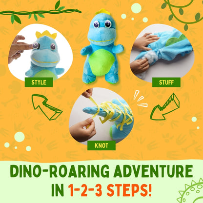 Make Your Dinosaur Toy | DIY Crafts Kit For 4+ Kids | Magic Eyes