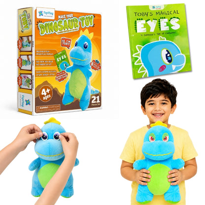 Make Your Dinosaur Toy | No-Sew DIY Learning Toy | 4+ Years | PepPlay