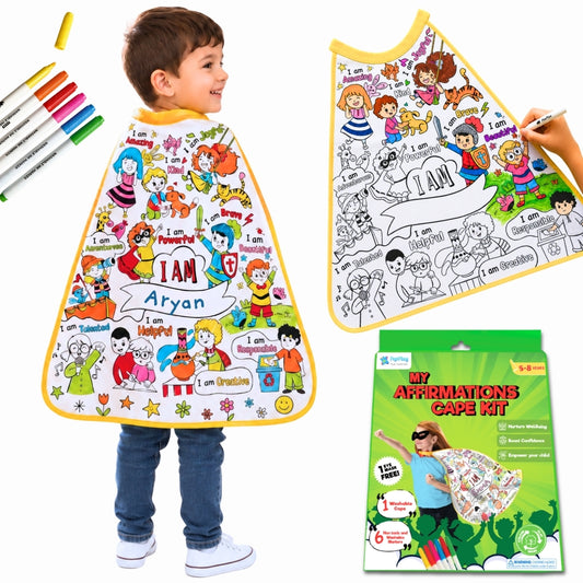 My Affirmation Cape Kit | Positive Play & Self-Expression | 4+ Years | PepPlay