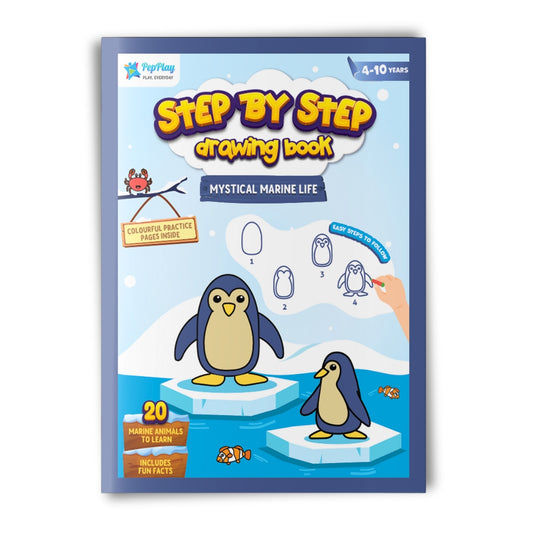 Step by Step Drawing Book – Mystical Marine Life