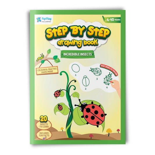 Step by Step Drawing Book – Incredible Insects