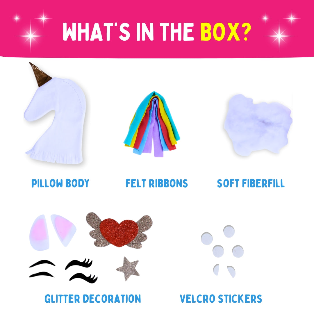 Make Your Unicorn Pillow | DIY Crafts Kit For 6+ Kids | DIY Pillow