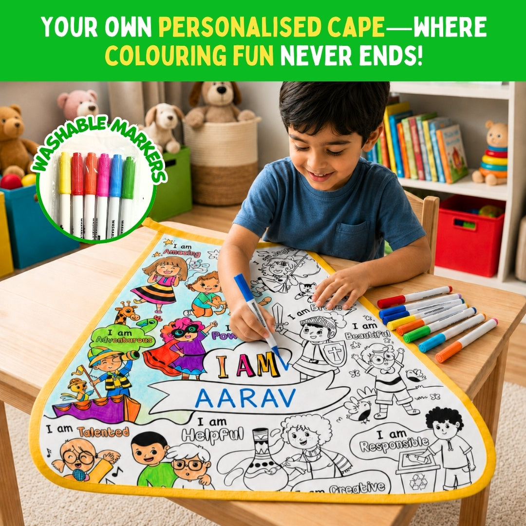 My Affirmation Cape Kit | Positive Play & Self-Expression | 4+ Years | PepPlay