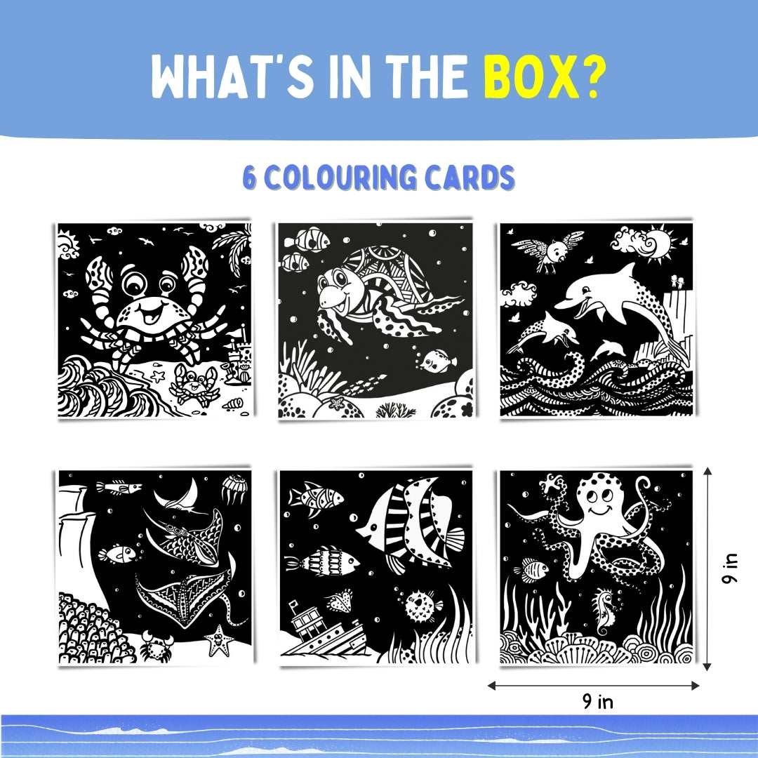 Colour in Velvet - Ocean Life