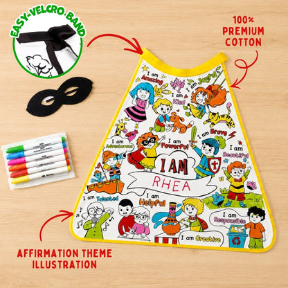 My Affirmation Cape Kit | Positive Play & Self-Expression | 4+ Years | PepPlay