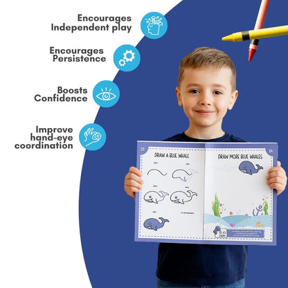 Step by Step Drawing Book – Mystical Marine Life