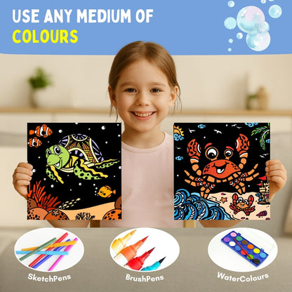 Colour in Velvet - Ocean Life
