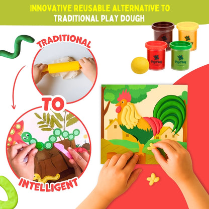 Dough & Learn Wild Wonders | Creative Dough Play & Learning | 3+ Years | PepPlay