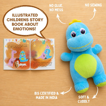Make Your Dinosaur Toy | No-Sew DIY Learning Toy | 4+ Years | PepPlay