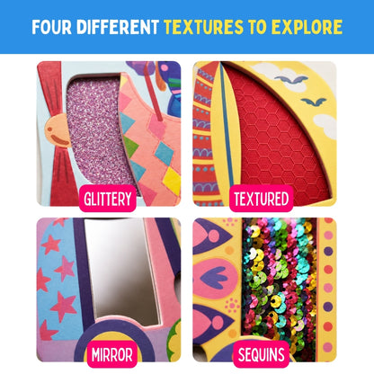 My First Touch & Feel Puzzles - Colourful Vehicles | Sensory Learning for Toddlers | 1+ Years | PepPlay