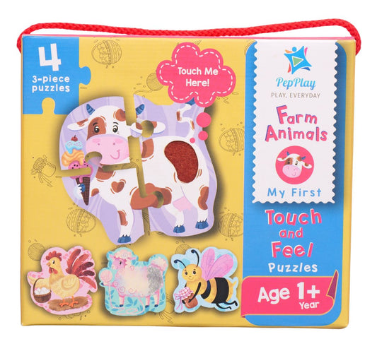 My First Touch & Feel Puzzles – Farm Animals