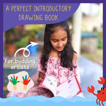 Step by Step Drawing Book- Mystical Marine