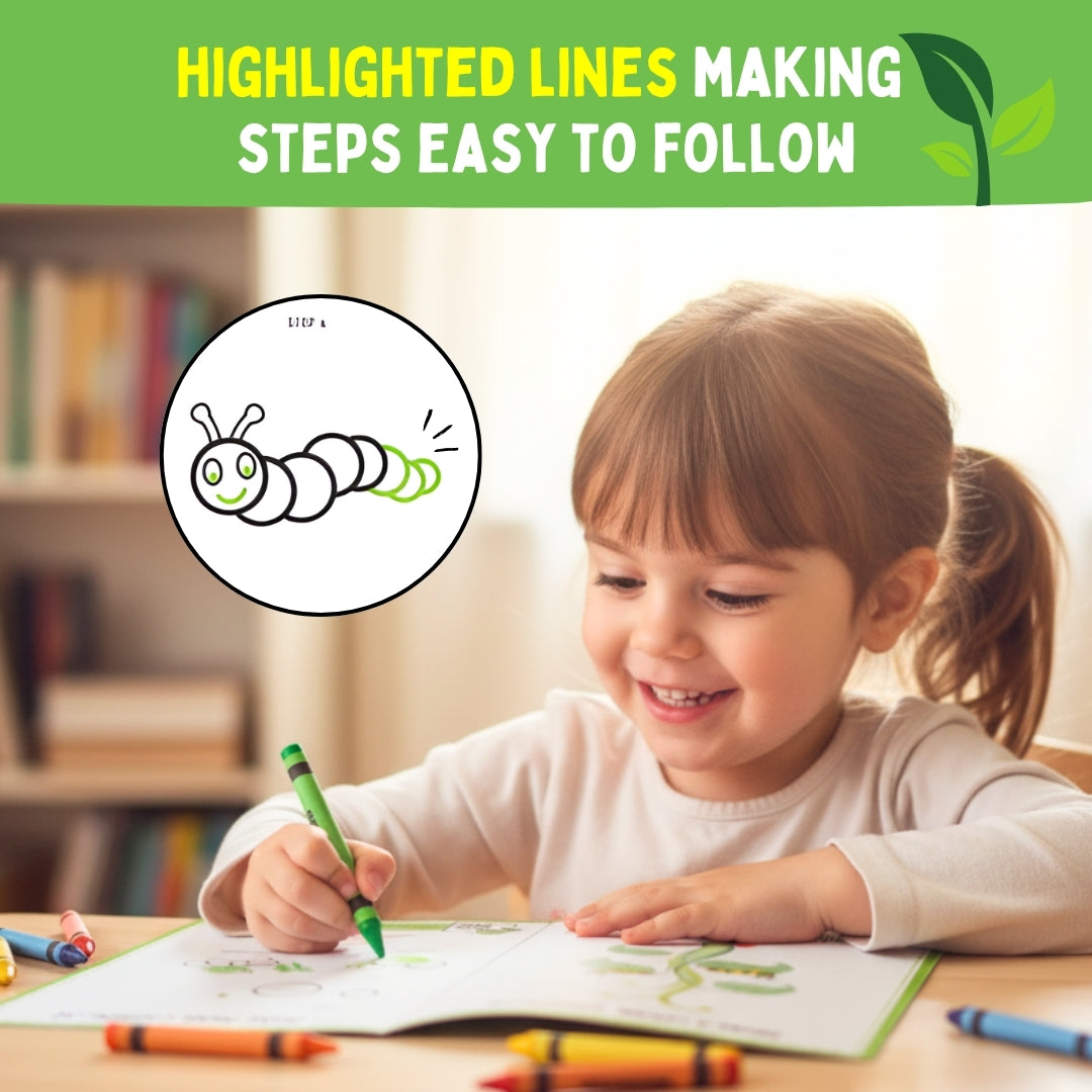 Step by Step Drawing Book – Incredible Insects