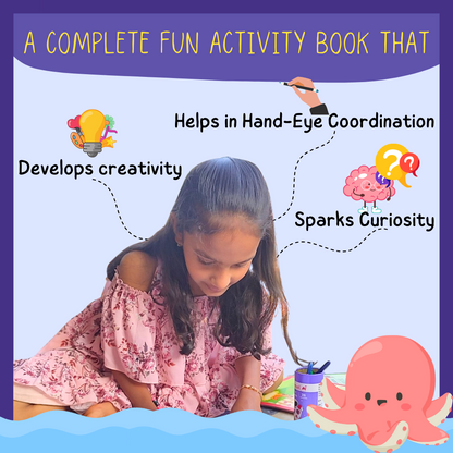 Step by Step Drawing Book- Mystical Marine