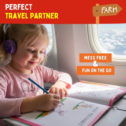 Step by Step Drawing Book – Cute Farm Animals