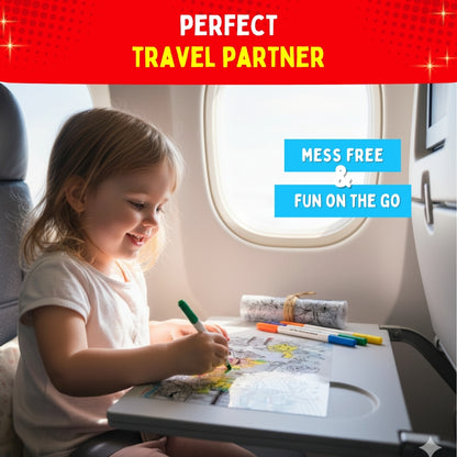 Recolourables Colour & Wipe Placemats - Super Power