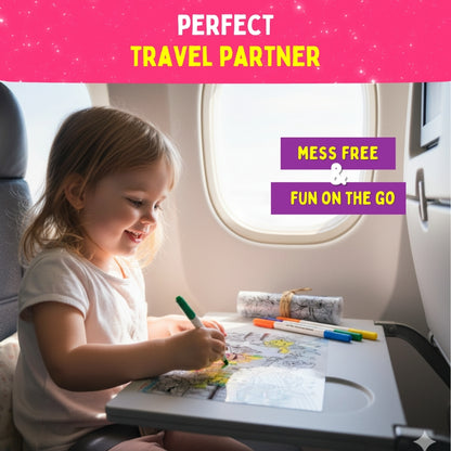 Recolourables Colour & Wipe Placemats - Magical Land