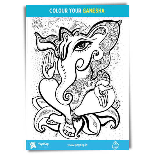 Colour Your Ganesha