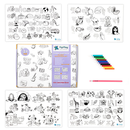 Doodle Placemats – My First Educational Set