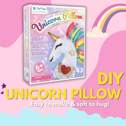 Make Your Unicorn Pillow | DIY Crafts Kit For 6+ Kids | DIY Pillow