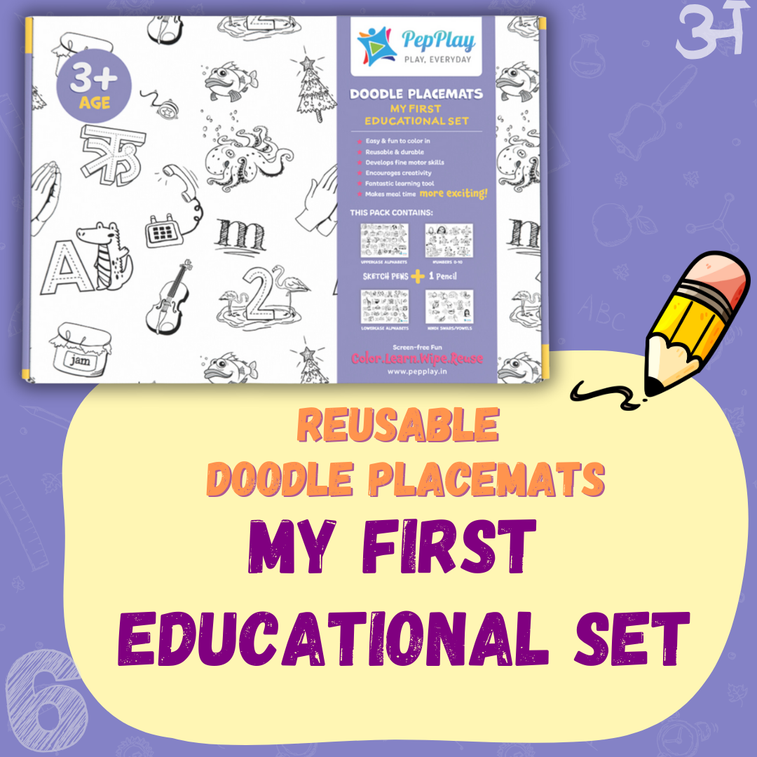 Doodle Placemats – My First Educational Set