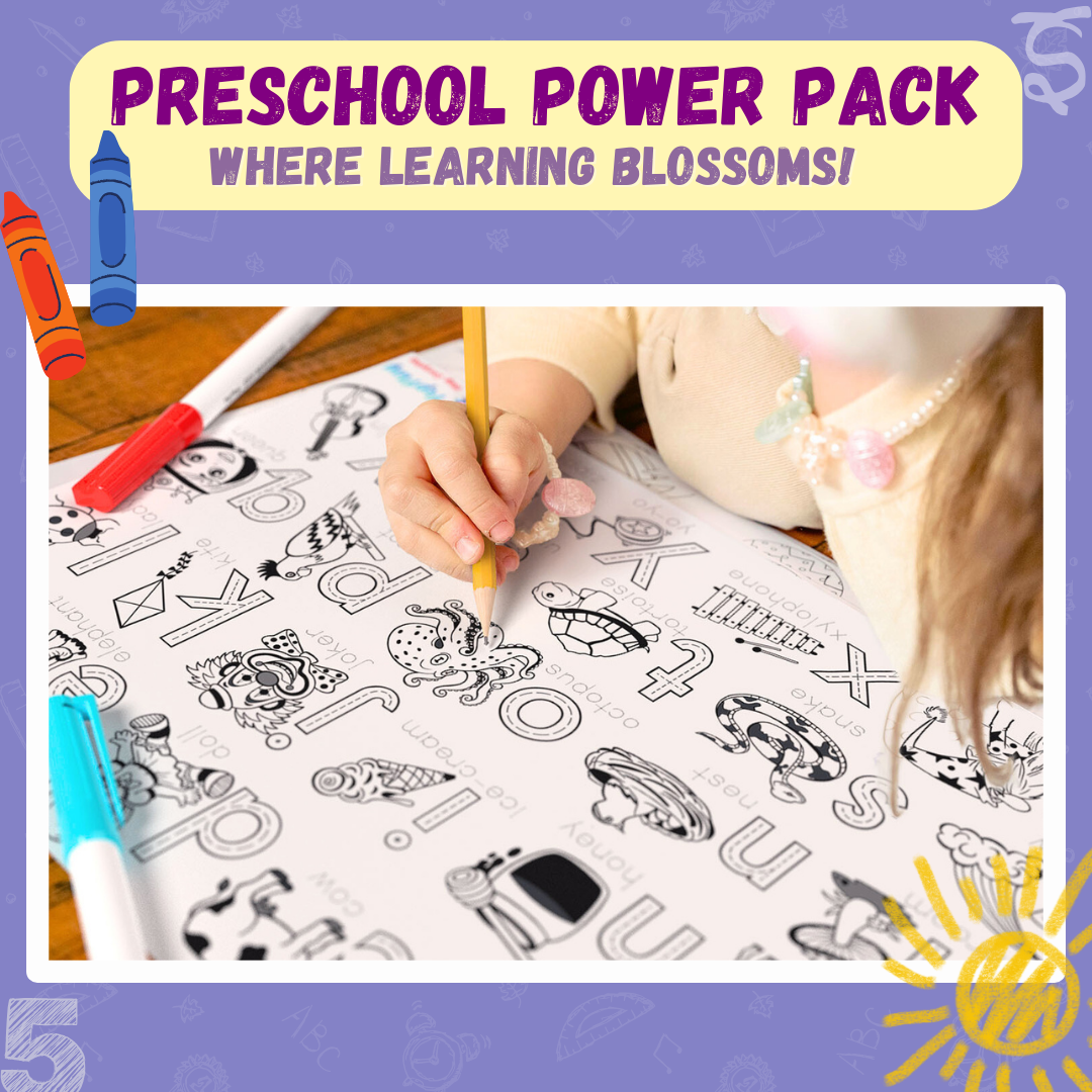 Doodle Placemats – My First Educational Set