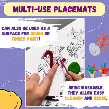 Doodle Placemats – My First Educational Set