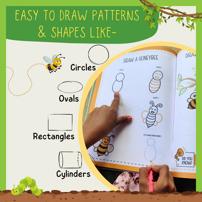 Step by Step Drawing Book – Incredible Insects