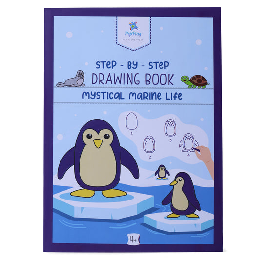 Step by Step Drawing Book – Mystical Marine Life