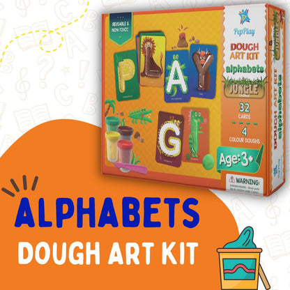 Dough Art Kit – Alphabets