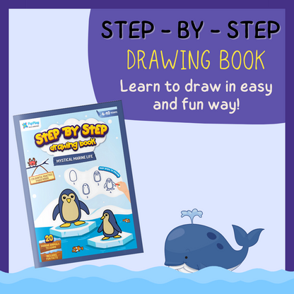 Step by Step Drawing Book – Mystical Marine Life