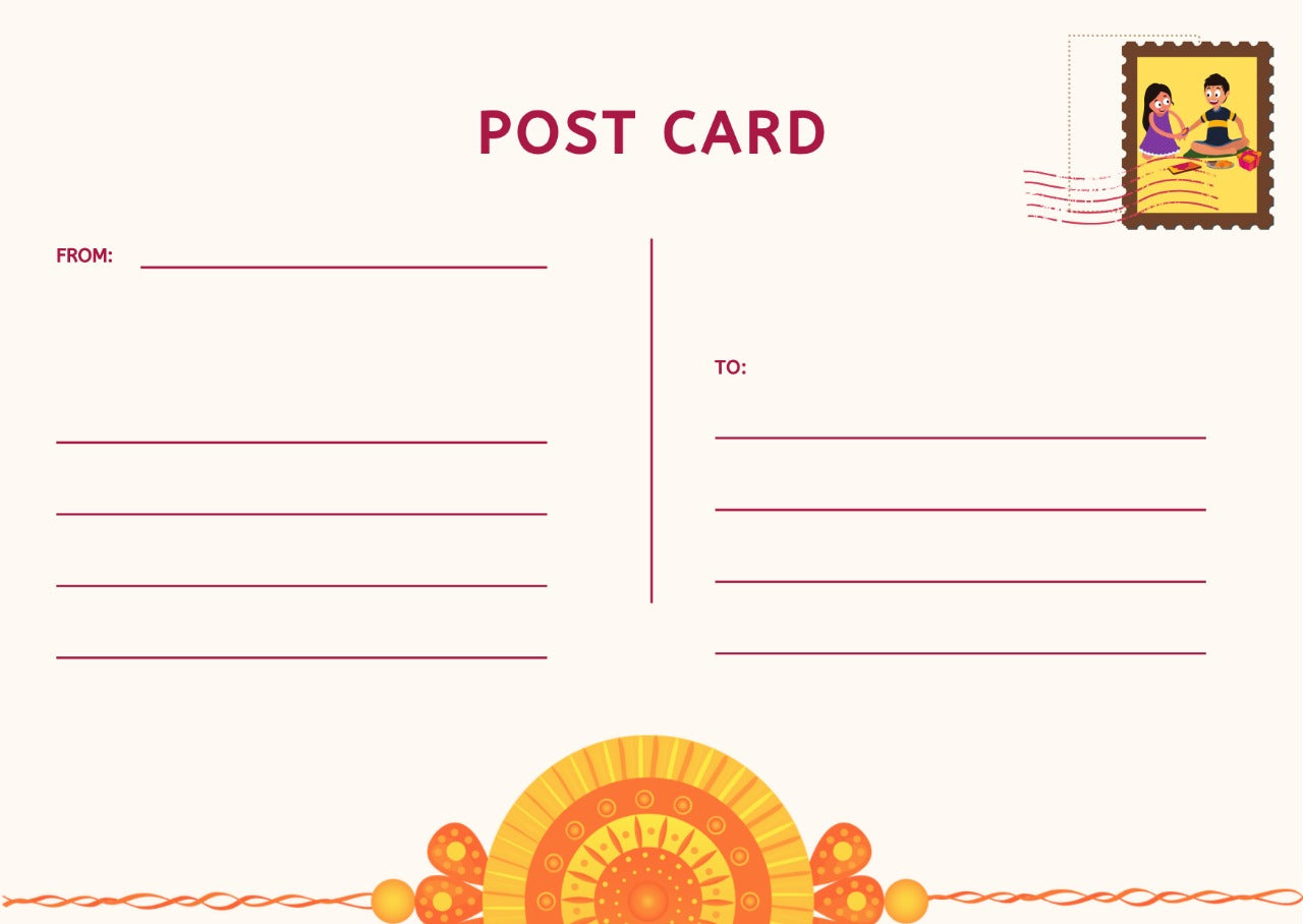 Rakhi Gift Card